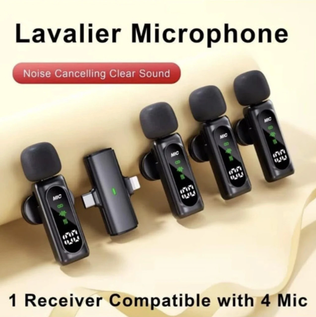 T90 4 in 1 Wireless Microphone